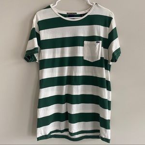 Scotch and Soda Blocked striped pocket Tee